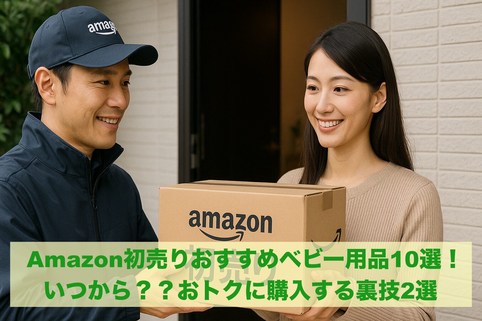Amazon初売りおすすめベビー用品10選!いつから??おトクに購入する裏技2選