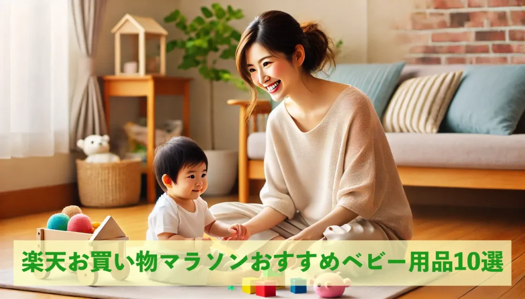 楽天お買い物マラソンおすすめベビー用品10選
