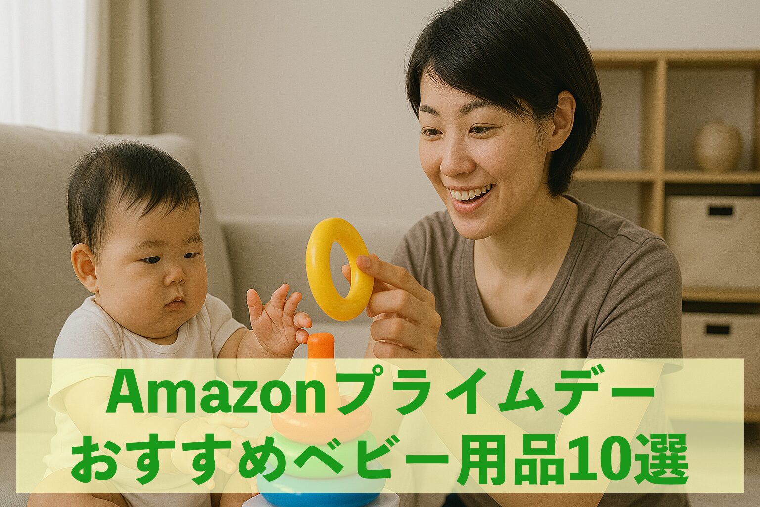 amazonプライムデーおすすめベビー用品10品、いつから？