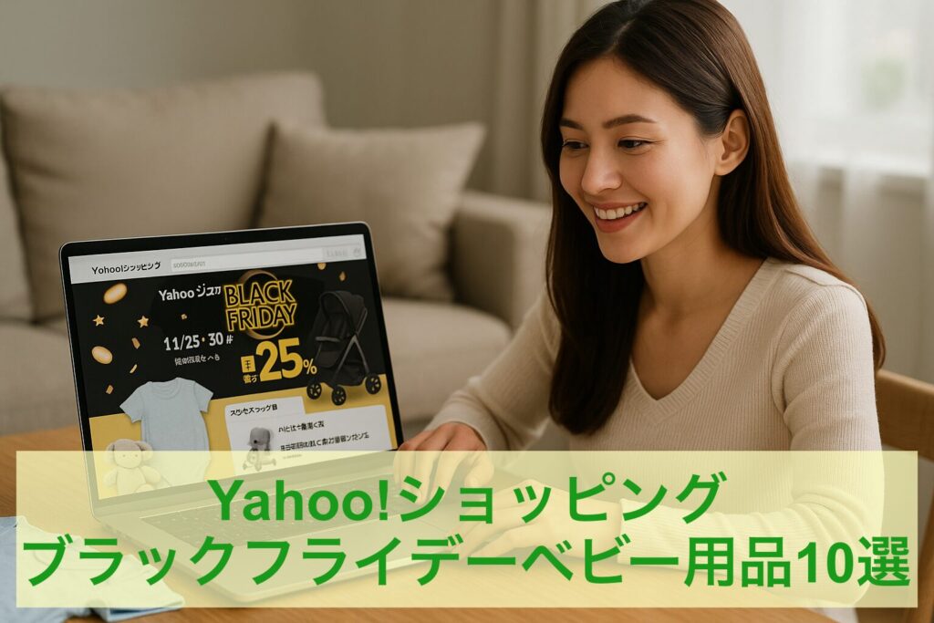 Yahoo!ショッピングブラックフライデーおすすめベビー用品10選